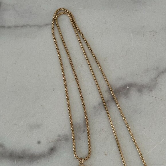 Wonderly 32" Chain Leopard Print 7" Pendant Necklace Tassel Adjustable - Picture 5 of 7